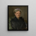 Mary Eliza Mead - John Singer Sargent — kehystetty taideteos seinällä