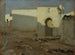 Maureskisten rakennusten auringossa - John Singer Sargent — näkymä teoksesta