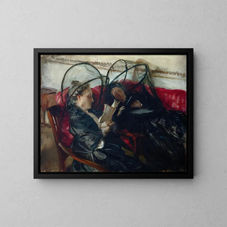 Moustiquaires - John Singer Sargent — kehystetty taideteos seinällä
