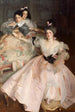 Rouva Carl Meyer ja hänen lapsensa - John Singer Sargent — näkymä teoksesta