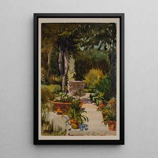 John Singer Sargent - Mrs Thayers Garden Massachusetts.webp