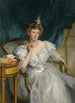 Rouva William George Raphael - John Singer Sargent — näkymä teoksesta