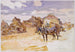 Mules ja rauniot - John Singer Sargent — näkymä teoksesta