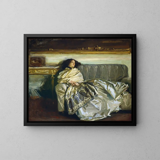 Nonchaloir repose - John Singer Sargent — kehystetty taideteos seinällä
