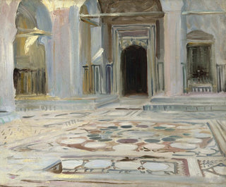 Pavement du Caire - John Singer Sargent — näkymä teoksesta