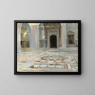 Pavement du Caire - John Singer Sargent — kehystetty taideteos seinällä