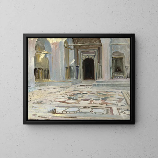 Pavement du Caire - John Singer Sargent — kehystetty taideteos seinällä