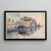 Ponte Panada Maalaus Fondamenta Nuove Venetsia - John Singer Sargent — kehystetty taideteos seinällä