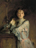 Portrait d'Adah Russell née Williams - John Singer Sargent — näkymä teoksesta