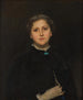 Portrait de Mme Raphael Pumpelly - John Singer Sargent — näkymä teoksesta