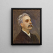 Portrait de Gabriel Fauré - John Singer Sargent — kehystetty taideteos seinällä