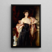 Helen Vincentin Abernonin varakreivitärin muotokuva - John Singer Sargent — kehystetty taideteos seinällä