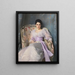 Portrait de Lady Agnew de Lochnaw 1865-1932 - John Singer Sargent — kehystetty taideteos seinällä