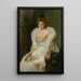Rouva Charles Beatty Alexanderin muotokuva - John Singer Sargent — kehystetty taideteos seinällä