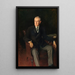 Woodrow Wilsonin muotokuva - John Singer Sargent — kehystetty taideteos seinällä