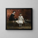 Portrait d'Édouard et Marie-Louise Pailleron - John Singer Sargent — kehystetty taideteos seinällä