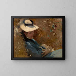 Repos - John Singer Sargent — kehystetty taideteos seinällä