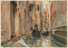 Rio di San Salvatore Venise - John Singer Sargent — näkymä teoksesta