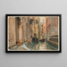 Rio di San Salvatore Venise - John Singer Sargent — kehystetty taideteos seinällä