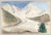 Glacier de Roseg Pontresina - John Singer Sargent — näkymä teoksesta