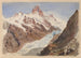 Schreckhorn Eismeer - John Singer Sargent — näkymä teoksesta