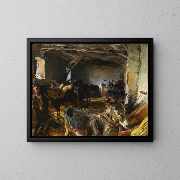 Étable à Cuenca - John Singer Sargent — kehystetty taideteos seinällä