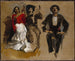 Study for seated figures for El Jale - John Singer Sargent — näkymä teoksesta