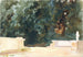 Terassi- ja puutarhamaalaus - John Singer Sargent — näkymä teoksesta