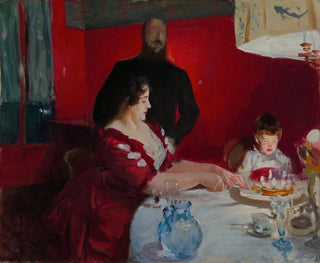 Juhannusjuhla - John Singer Sargent — näkymä teoksesta
