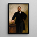 Theodore Roosevelt - John Singer Sargent — kehystetty taideteos seinällä