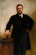 Theodore Roosevelt - John Singer Sargent — näkymä teoksesta