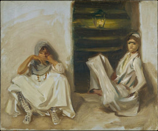 Kaksi arabinaista - John Singer Sargent — näkymä teoksesta