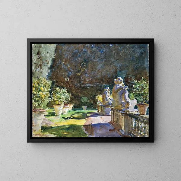 Villa de Marlia à Lucques - John Singer Sargent — kehystetty taideteos seinällä