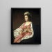 Abigail Smith Babcock Mme Adam Babcock - John Singleton Copley — kehystetty taideteos seinällä