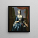 Anne Fairchild Bowler Mme Metcalf Bowler - John Singleton Copley — kehystetty taideteos seinällä