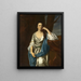 Catherine Greene - John Singleton Copley — kehystetty taideteos seinällä