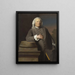 Epes Sargent - John Singleton Copley — kehystetty taideteos seinällä