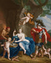 Mars, Vénus et Vulcain, La Forge de Vulcain - John Singleton Copley — näkymä teoksesta