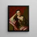 Mme John Scollay, Mercy Greenleaf - John Singleton Copley — kehystetty taideteos seinällä