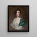 Mme Robert Hyde - John Singleton Copley — kehystetty taideteos seinällä