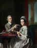 Portrait de M. et Mme Thomas Mifflin - John Singleton Copley — näkymä teoksesta