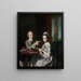Portrait de M. et Mme Thomas Mifflin - John Singleton Copley — kehystetty taideteos seinällä