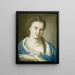 Portrait de Mme Gawen Brown - John Singleton Copley — kehystetty taideteos seinällä