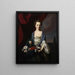 Sarah Sherburne Langdon - John Singleton Copley — kehystetty taideteos seinällä