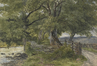 John Steeple - Lane by river BettwsYCoed North Wales.webp