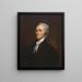 Alexandre Hamilton - John Trumbull — kehystetty taideteos seinällä