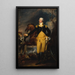 George Washington ennen Trentonin taistelua - John Trumbull — kehystetty taideteos seinällä
