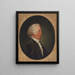 John Rutledge - John Trumbull — kehystetty taideteos seinällä