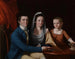 Jonathan Trumbull Jr Mme Trumbull Eunice Backus ja Faith Trumbull - John Trumbull — näkymä teoksesta