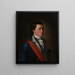 Major Roger Alden - John Trumbull — kehystetty taideteos seinällä
